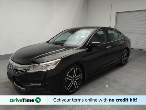 Crystal Black Pearl 2017 Honda Accord Touring V6
