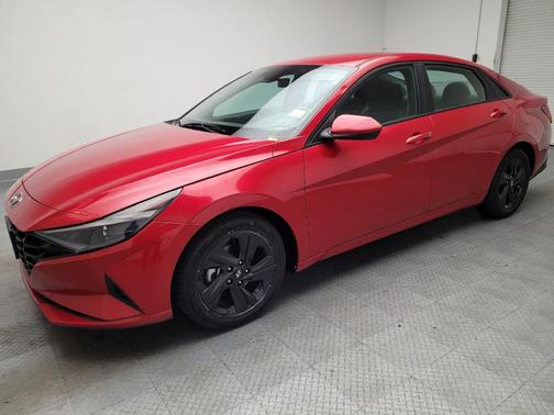 Calypso Red 2021 Hyundai ELANTRA SEL