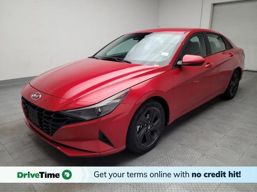 Calypso Red 2021 Hyundai ELANTRA SEL
