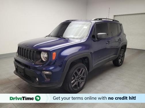 Jetset Blue Clearcoat 2021 Jeep Renegade 80th Anniversary 4x4