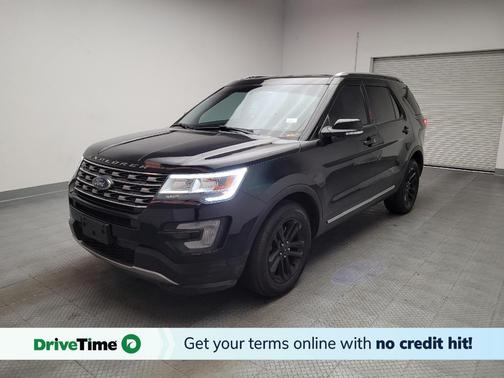 Shadow Black 2017 Ford Explorer XLT