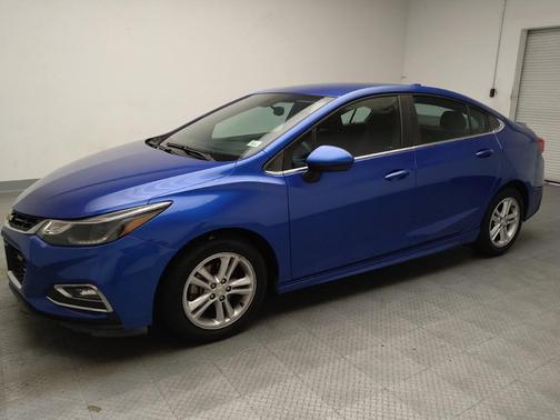 Blue 2017 Chevrolet Cruze LT