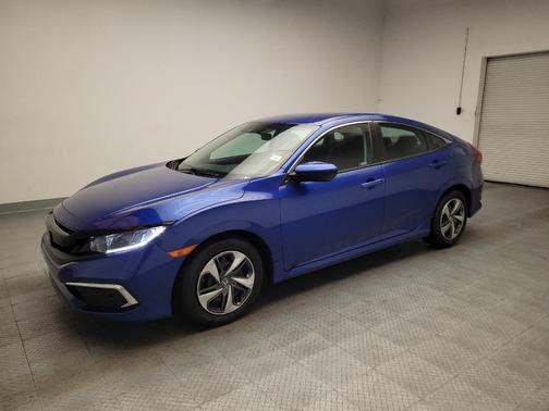 Blue 2020 Honda Civic LX