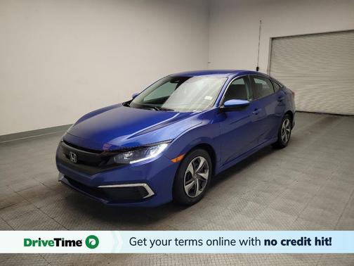 Blue 2020 Honda Civic LX