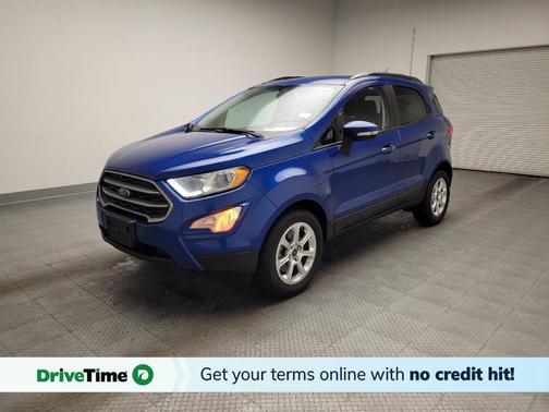 Blue 2018 Ford EcoSport SE