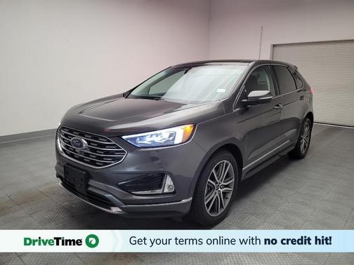 Gray 2019 Ford Edge Titanium