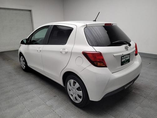 Super White 2015 Toyota Yaris L