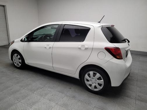 Super White 2015 Toyota Yaris L