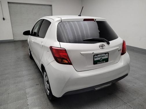 Super White 2015 Toyota Yaris L