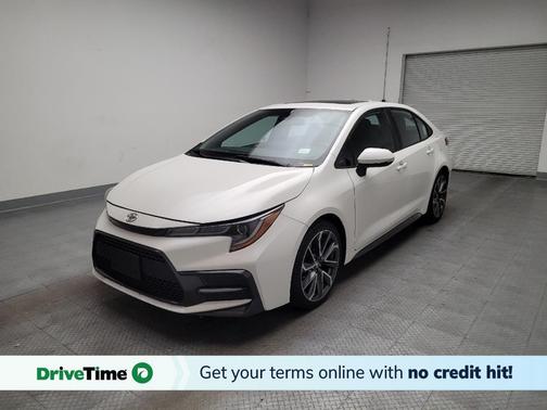 White 2021 Toyota Corolla XSE
