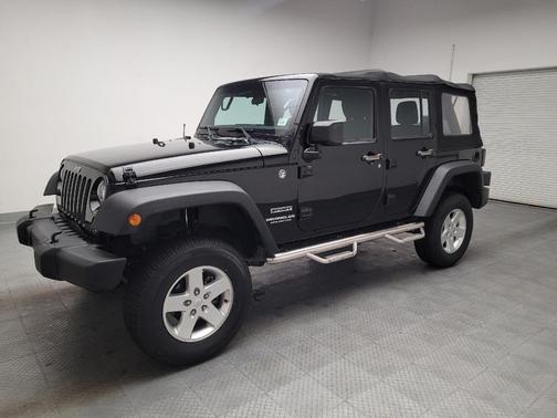 Black Clearcoat 2015 Jeep Wrangler Unlimited Sport