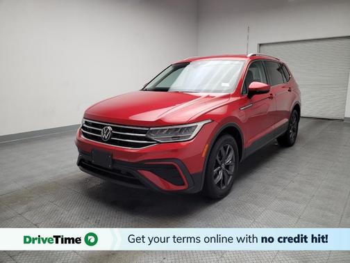 Kings Red Metallic 2022 Volkswagen Tiguan 2.0T SE