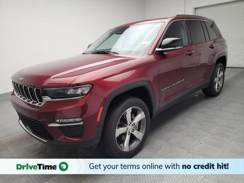 Velvet Red Pearlcoat 2022 Jeep Grand Cherokee Limited