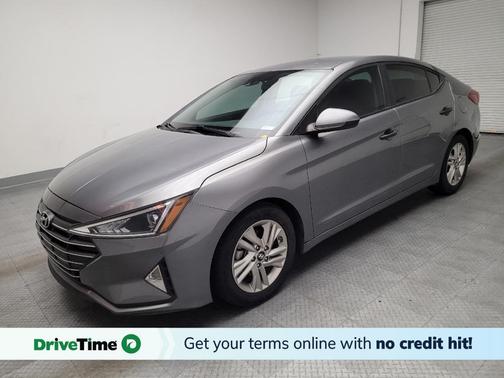 Machine Gray 2019 Hyundai ELANTRA SEL