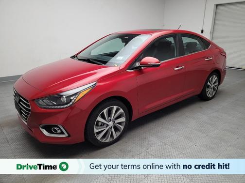 Pomegranate Red 2022 Hyundai Accent Limited