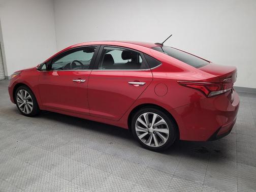 Pomegranate Red 2022 Hyundai Accent Limited