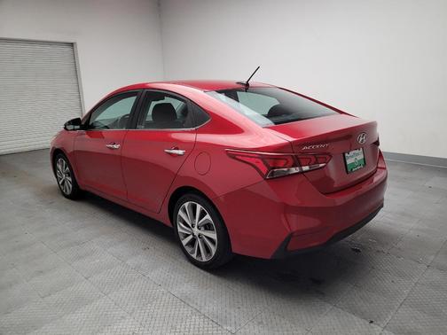 Pomegranate Red 2022 Hyundai Accent Limited