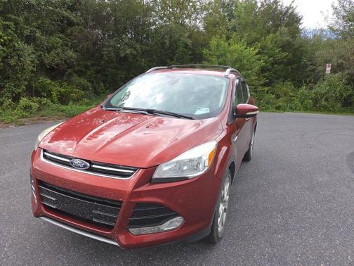 Orange 2016 Ford Escape Titanium