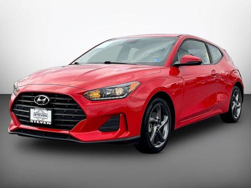 Racing Red 2019 Hyundai Veloster 2