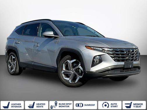 Shimmering Silver 2023 Hyundai TUCSON Limited