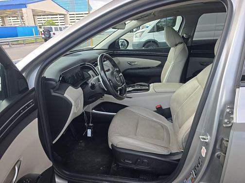Shimmering Silver 2023 Hyundai TUCSON Limited