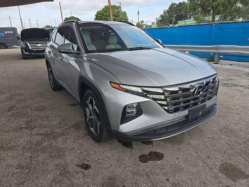 Shimmering Silver 2023 Hyundai TUCSON Limited