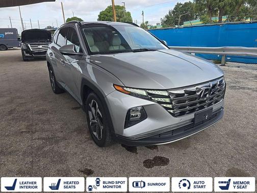 Shimmering Silver 2023 Hyundai TUCSON Limited