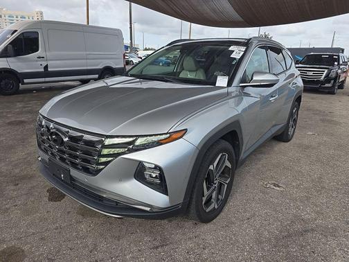 Shimmering Silver 2023 Hyundai TUCSON Limited