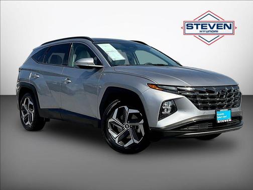 Shimmering Silver 2023 Hyundai TUCSON Limited