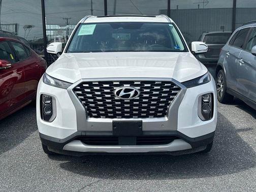 Hyper White 2022 Hyundai PALISADE SEL