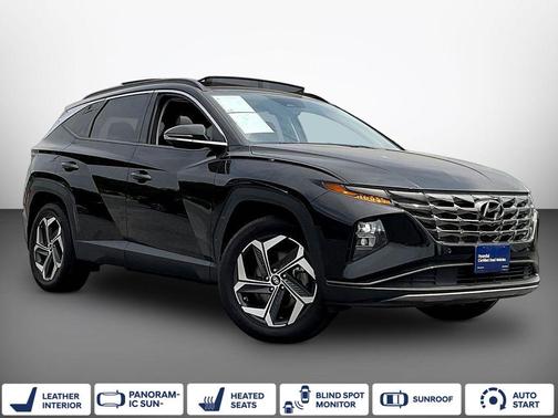 Phantom Black 2023 Hyundai TUCSON Limited