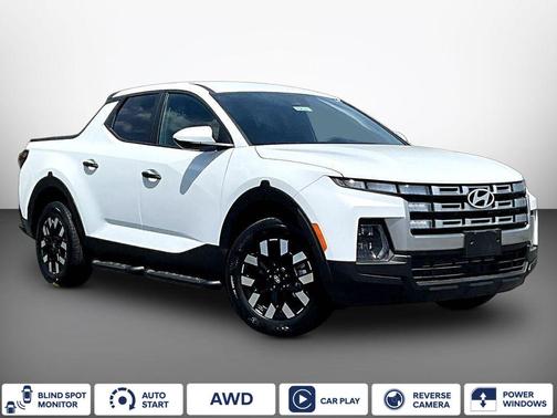 Atlas White 2026 Hyundai SANTA CRUZ SE