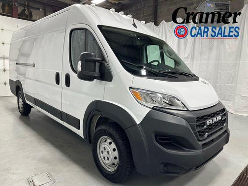Bright White Clearcoat 2023 RAM ProMaster 3500 High Roof