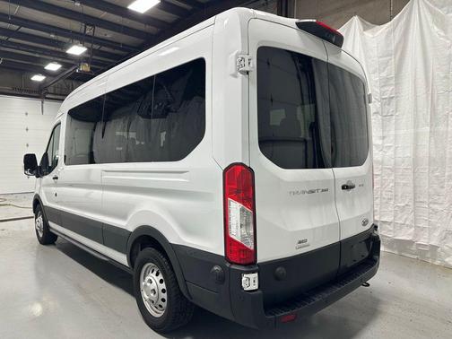 Oxford White 2024 Ford Transit-350 XLT
