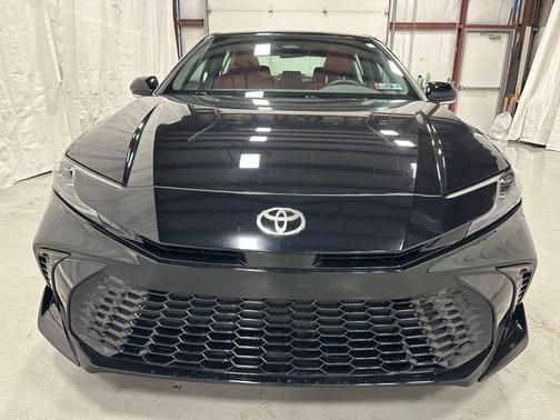 Midnight Black Metallic 2025 Toyota Camry XSE