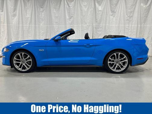 Grabber Blue Metallic 2022 Ford Mustang GT Premium