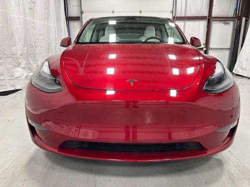 Ultra Red 2024 Tesla Model Y Performance Dual Motor All-Wheel Drive