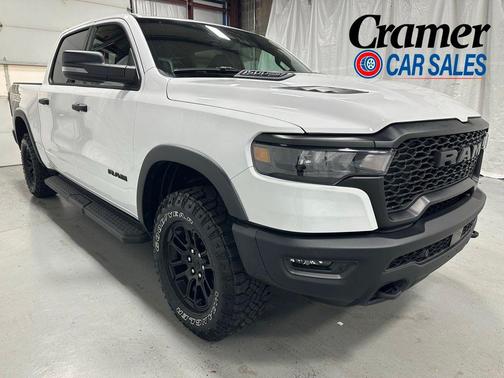 Bright White Clearcoat 2025 RAM 1500 Rebel
