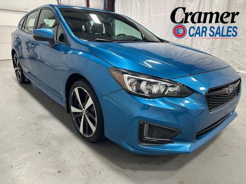 Island Blue Pearl 2017 Subaru Impreza 2.0i Sport