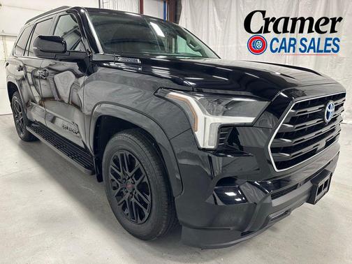 Midnight Black Metallic 2024 Toyota Sequoia SR5