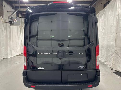 Agate Black Metallic 2025 Ford Transit-350 XLT