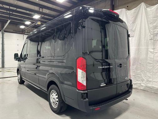 Agate Black Metallic 2025 Ford Transit-350 XLT
