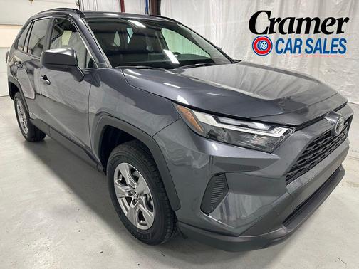 Magnetic Gray Metallic 2025 Toyota RAV4 Hybrid LE