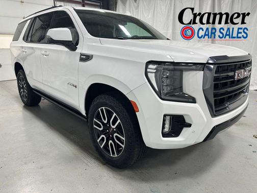 Summit White 2024 GMC Yukon 4WD AT4 SUV
