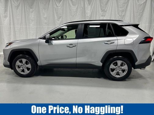 Silver Sky Metallic 2025 Toyota RAV4 Hybrid XLE