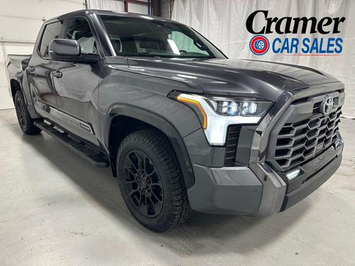 Magnetic Gray Metallic 2025 Toyota Tundra Platinum