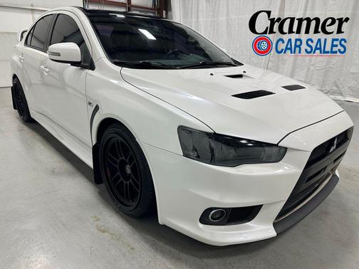 Diamond White 2015 Mitsubishi Lancer Evolution Final Edition