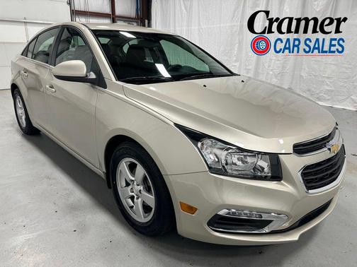 Champagne Silver Metallic 2015 Chevrolet Cruze 1LT