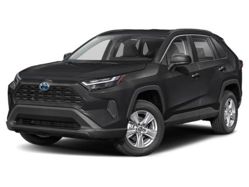 Midnight Black Metallic 2025 Toyota RAV4 Hybrid LE