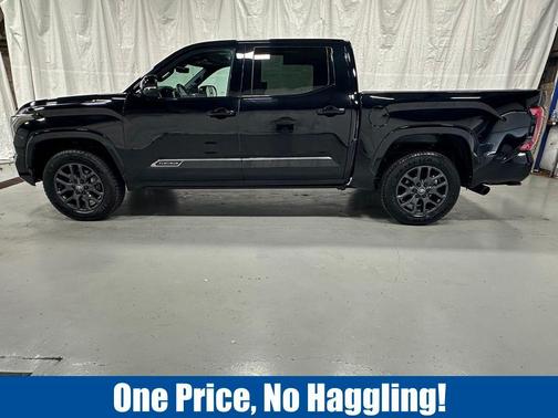 Midnight Black Metallic 2025 Toyota Tundra Platinum